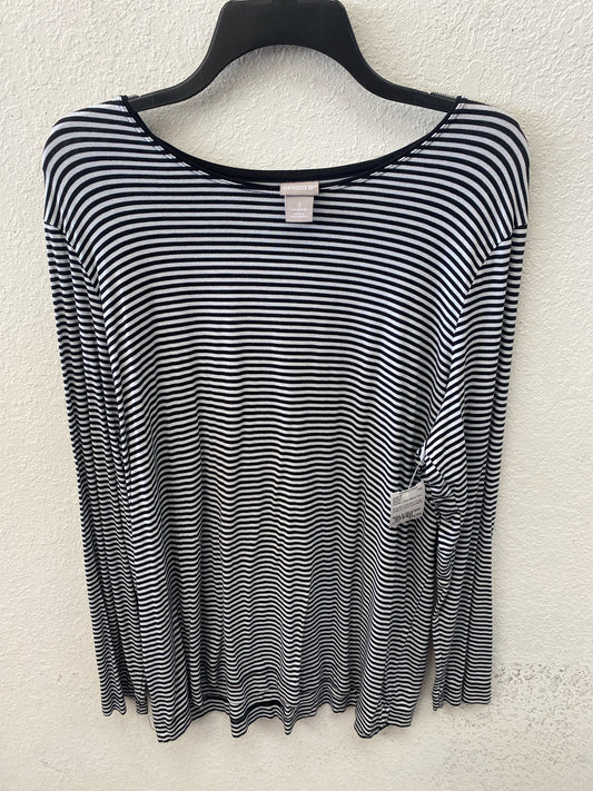 Striped Chico's Long Sleeve Shirt Women's