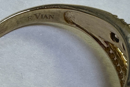 14k Yellow Gold Le Vian Chocolate 1.47 cttw Diamond Bypass Ring