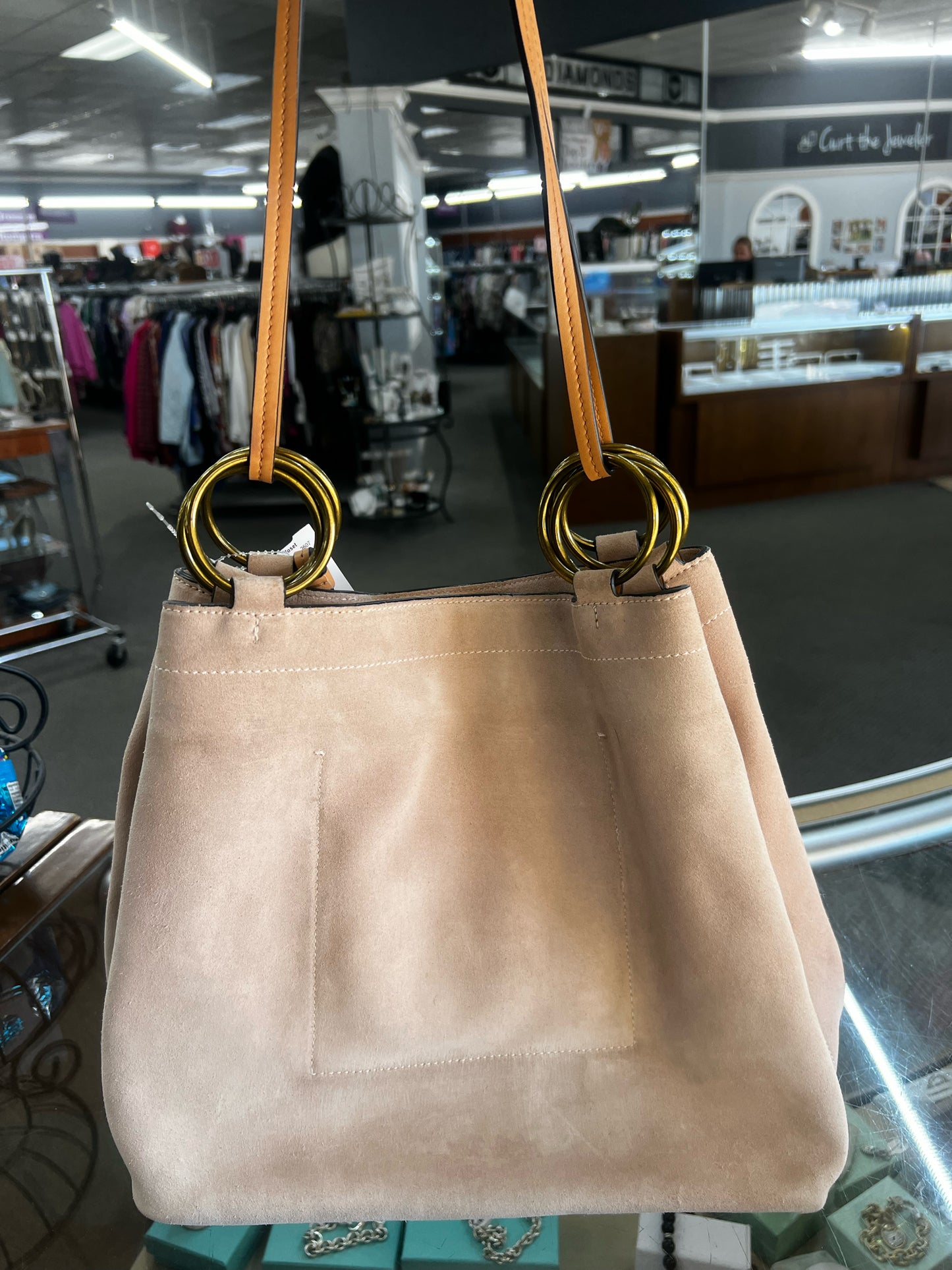 Designer Tory Burch Blush Pink Handbag
