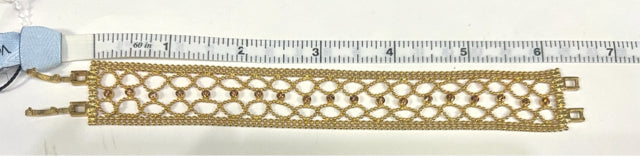 Givenchy Lace Pattern AB Aurora Borealis Crystals Necklace & Bracelet Set