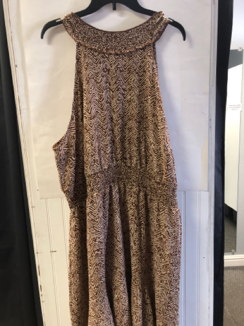 Brown Maurices Sleeveless dress Women's