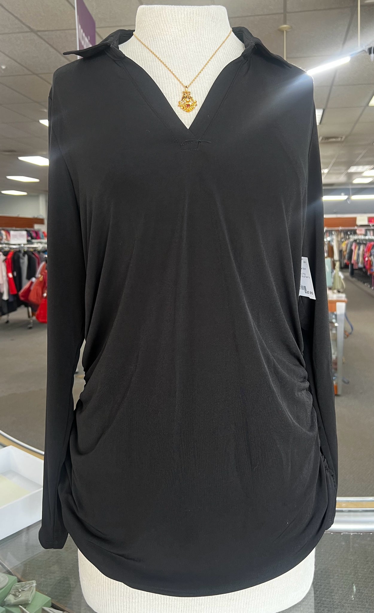 Black Torrid Long Sleeve Shirt Women's