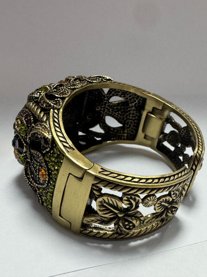 Heidi Daus "Dazzling Demoiselle" Cuff Bracelet