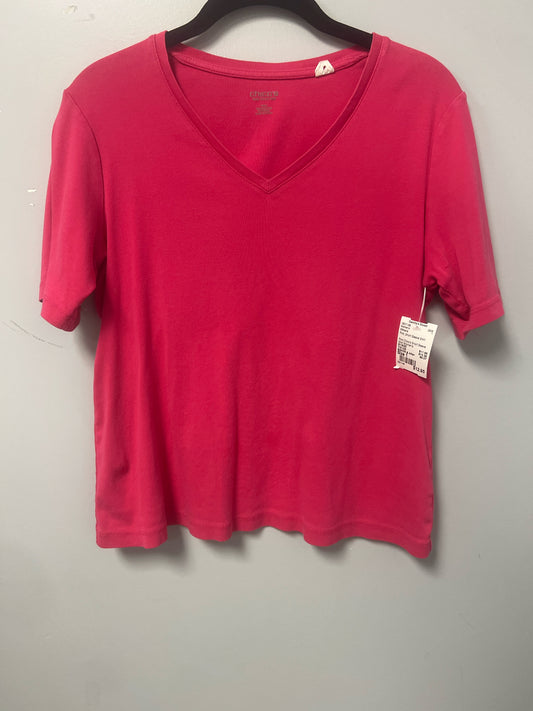 Pink Chico's Short Sleeve Shirt Women's