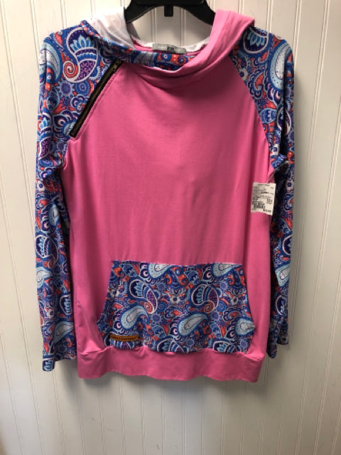 Pink/Blue Simply Southern BOUTIQUE Long Sleeve Shirt Women's