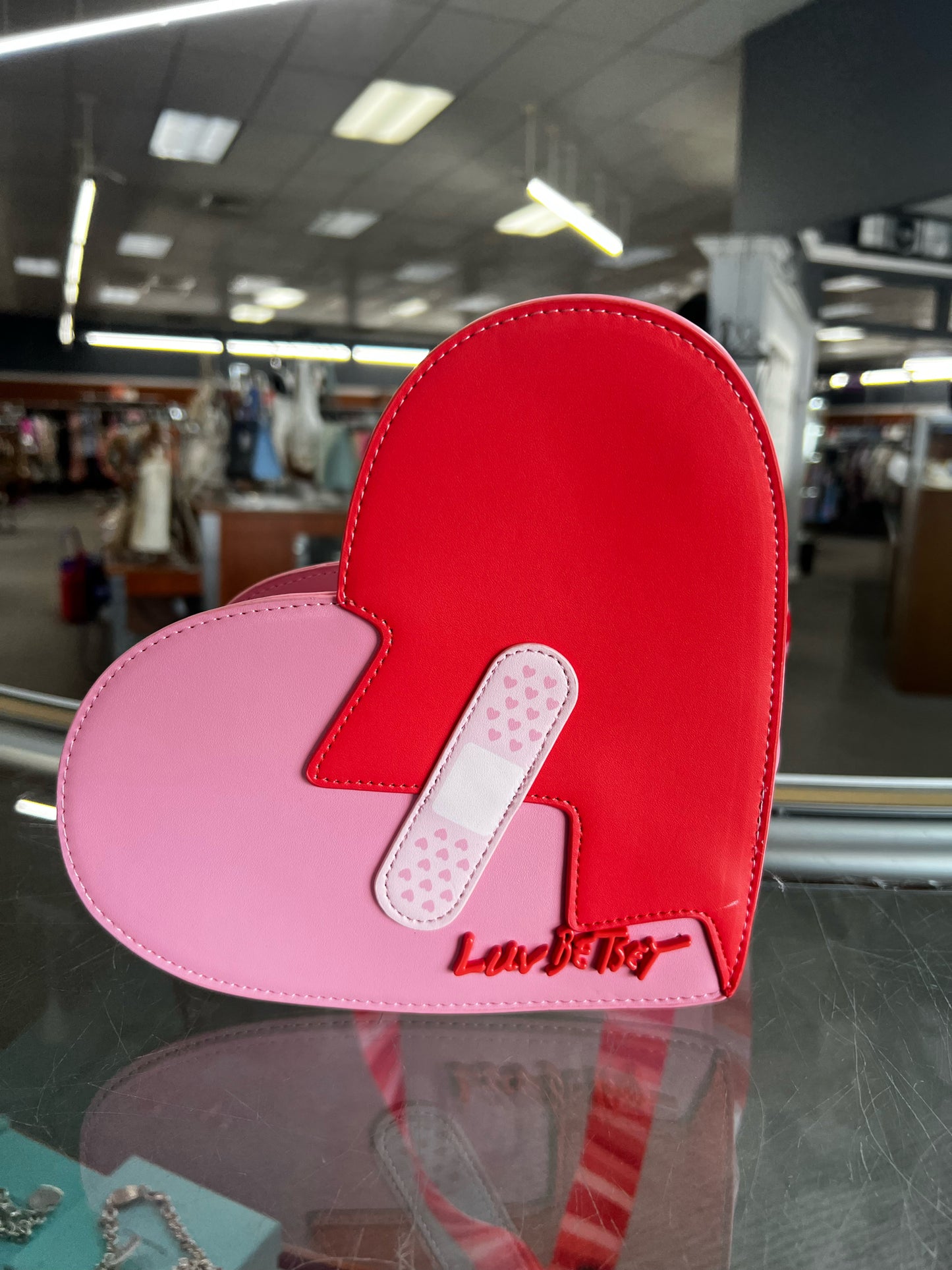 Fashion Luv Betsey Pink/Red Handbag