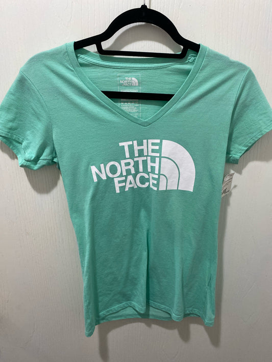 Turquoise North Face Short Sleeve Shirt Women's