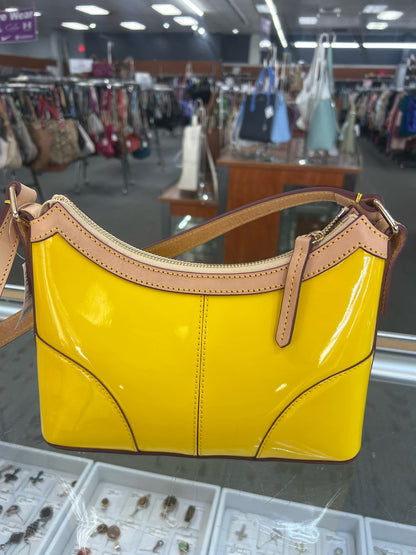 Designer Dooney & Bourke Yellow Handbag