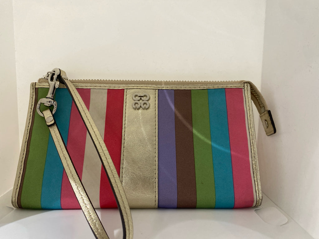 Designer Coach Multi-Color Wristlet