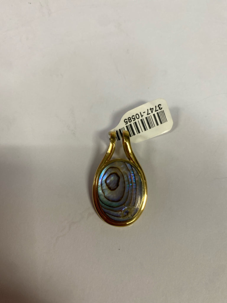 Gold Over Sterling Silver Pendant