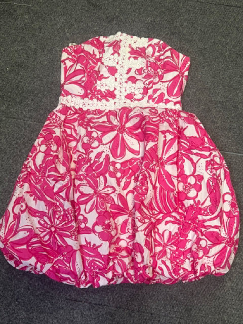 Pink/White Lilly Pulitzer Jubilee  BOUTIQUE Women's Strapless