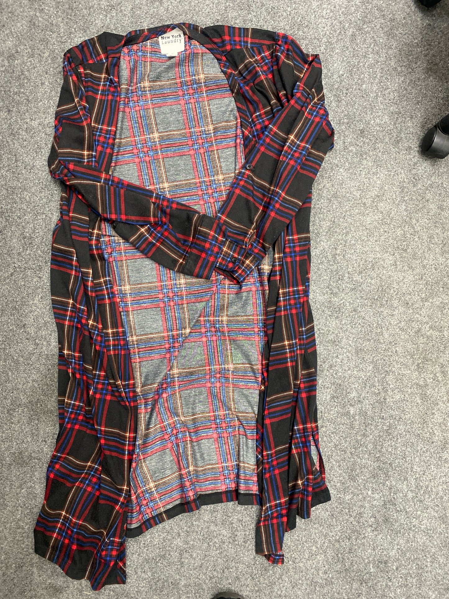 Black/Blue/red New York Laundry Cardigan Women's