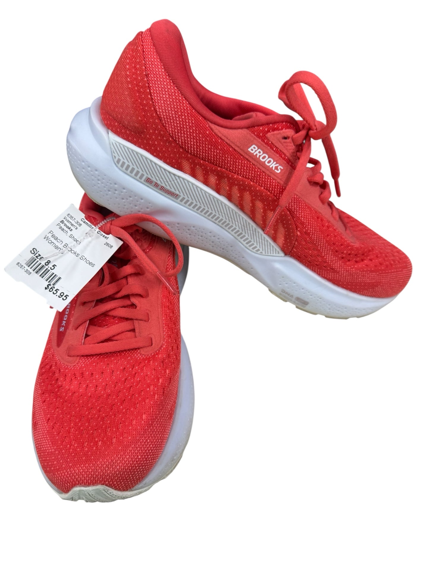 Peach Brooks Shoes Women's