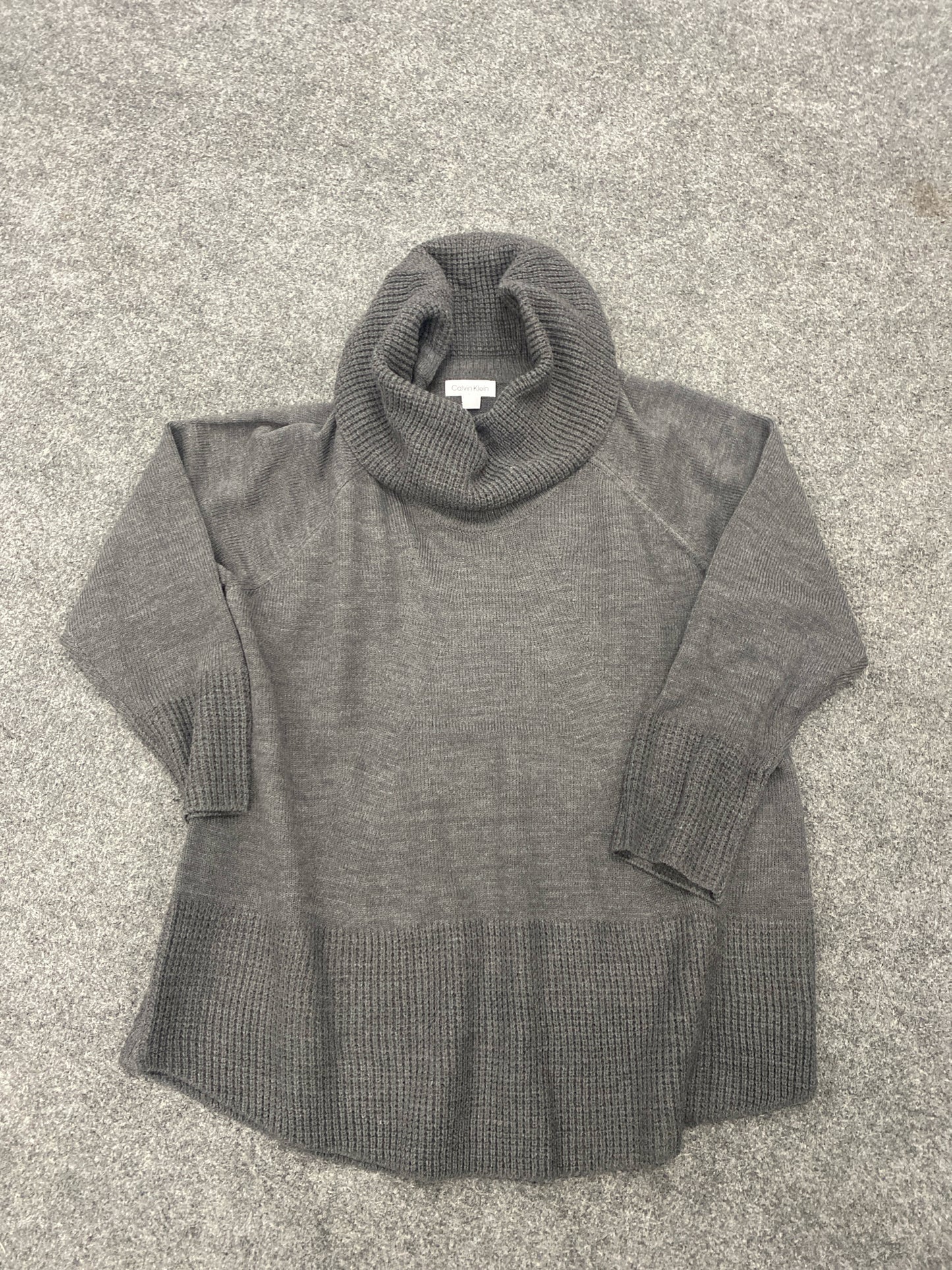 Gray Calvin Klein Sweater/Sweatshirt Women's