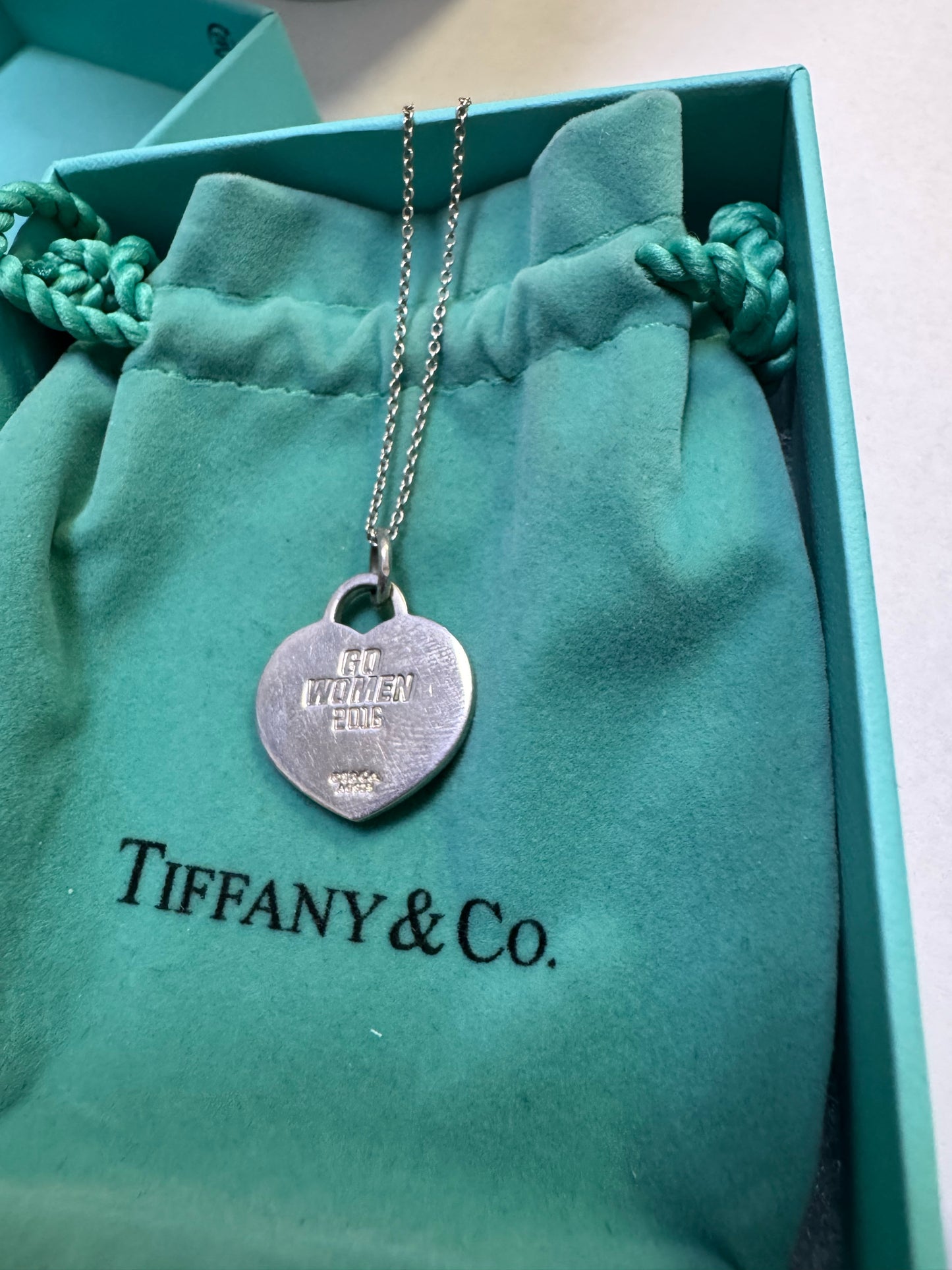 Tiffany & Co Sterling Silver 2016 Nagoya Marathon Limited GO WOMEN 2016 FS JAPAN