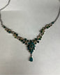 Sterling Silver Miami Blue Welo Opal Necklace New JTV