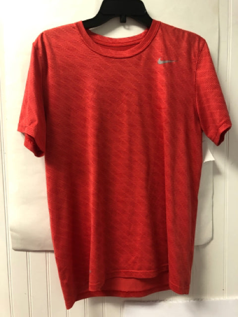 Red Nike ACTIVE Short Sleeve Shirt Men's