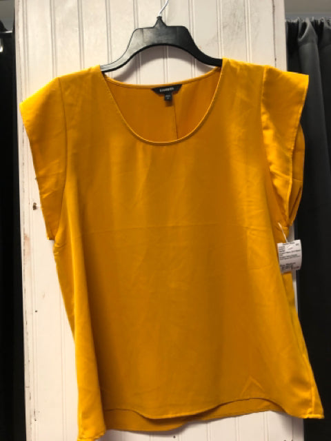 Mustard Yellow Express Short Sleeve Shirt Women's