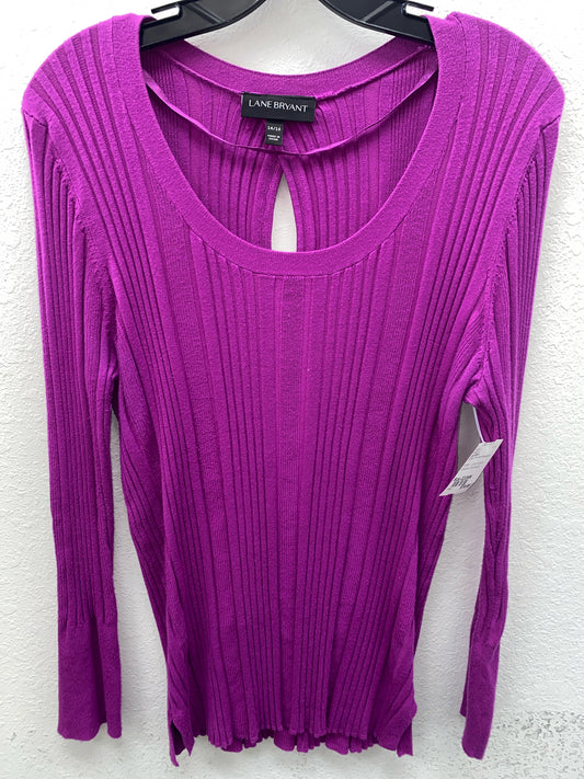 Purple  Lane Bryant Sweater Women's