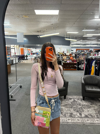 Designer Coach Multi Color Crossbody