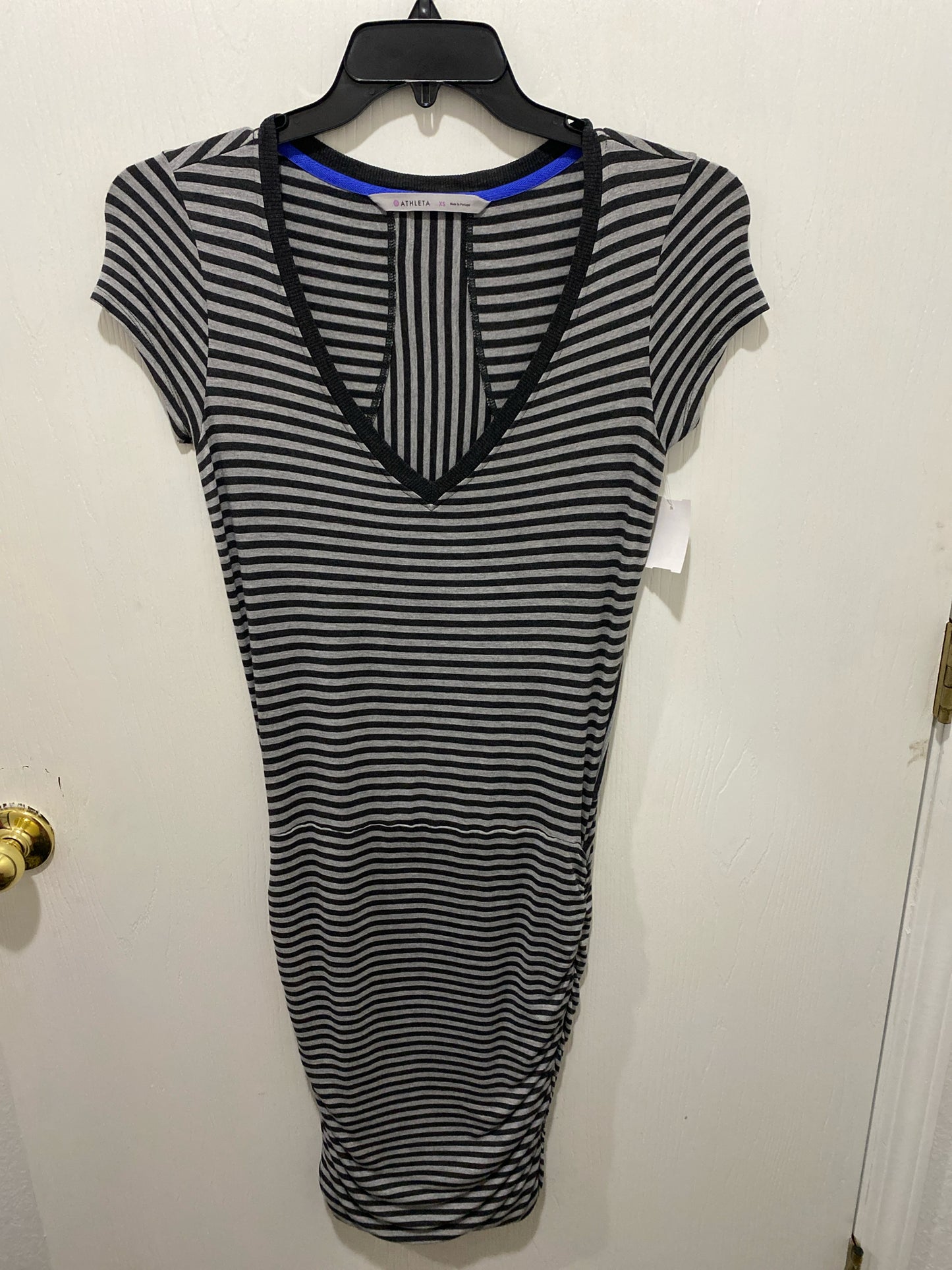 Gray Striped Athleta ACTIVE Dress Women's