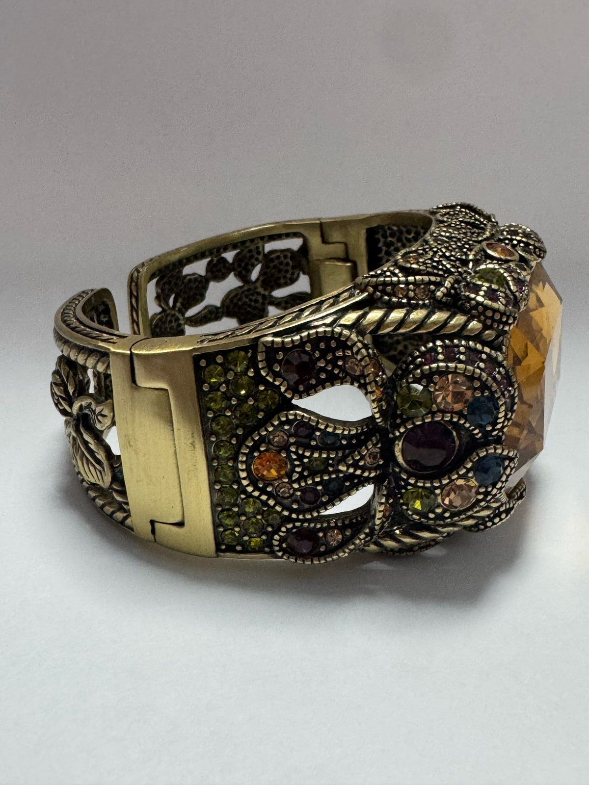 Heidi Daus "Dazzling Demoiselle" Cuff Bracelet