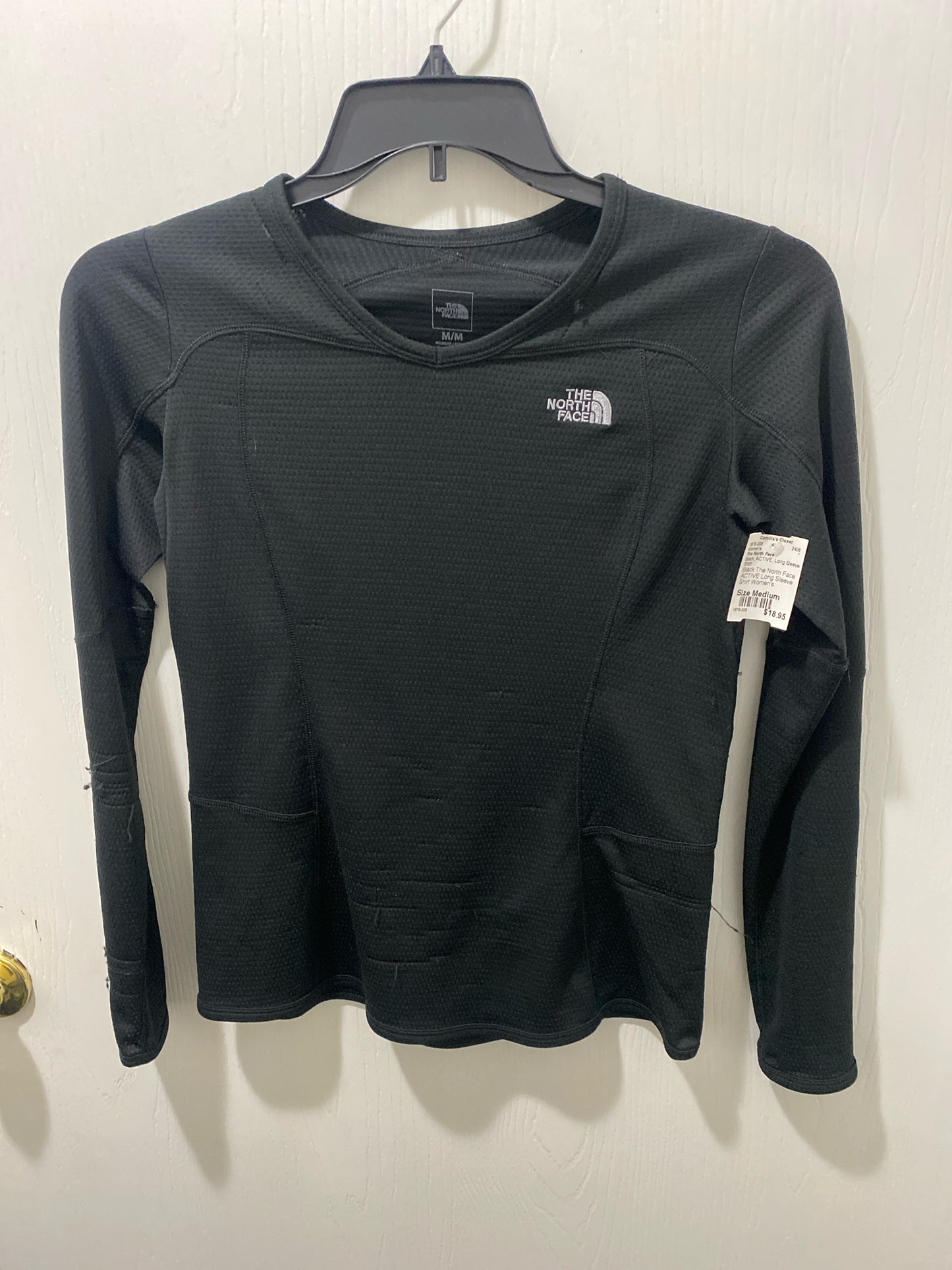 Black The North Face ACTIVE Long Sleeve Shirt Women's