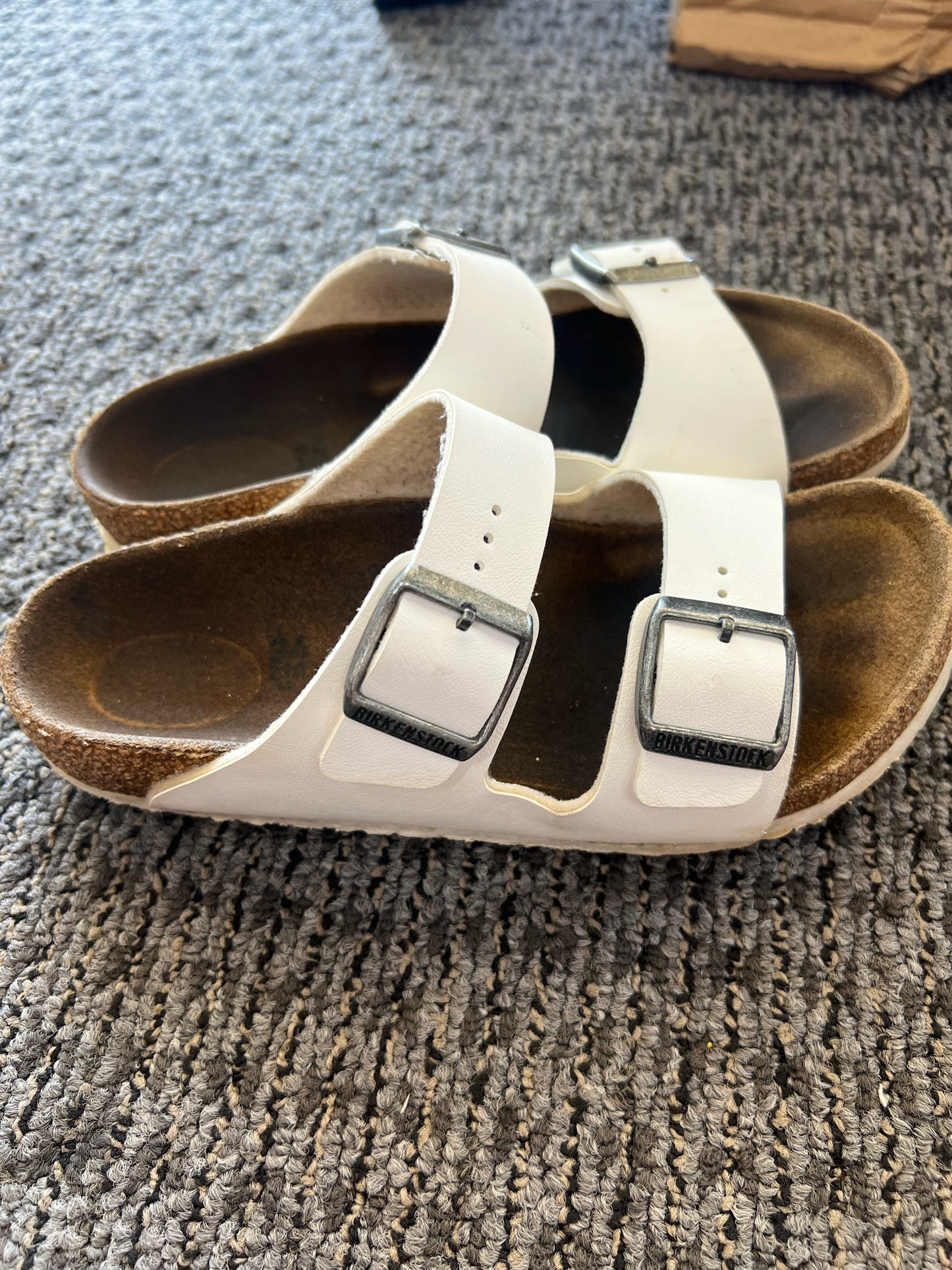White Birkenstock Sandals Girls
