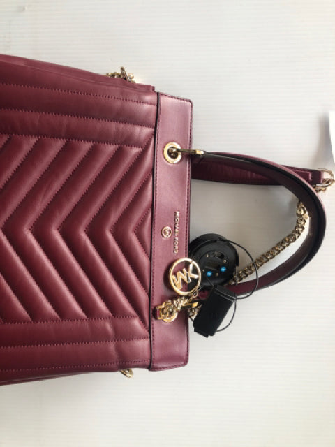 Designer Michael Kors Berry Handbag