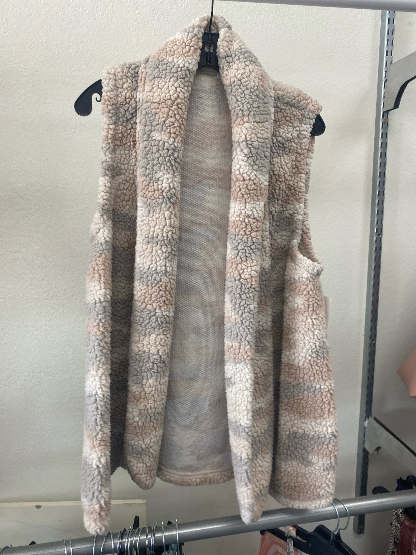 Beige/Gray Studio 1886 Vest Women's