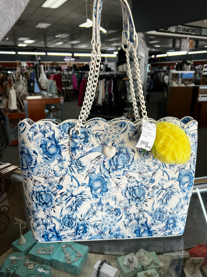 Fashion Betset Johnson Blue/White Handbag
