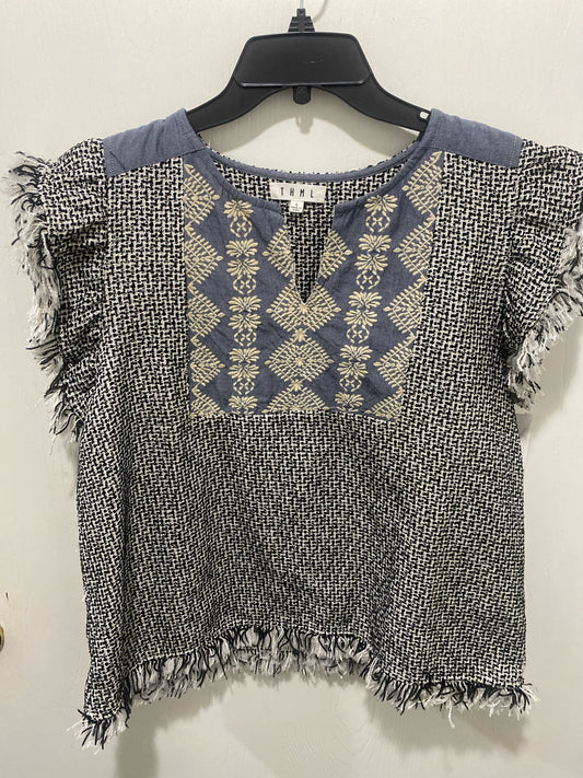 Black THML BOUTIQUE Short Sleeve Shirt Women's