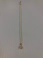 Gold Over Sterling Silver 18" Chain & CZ Pendant