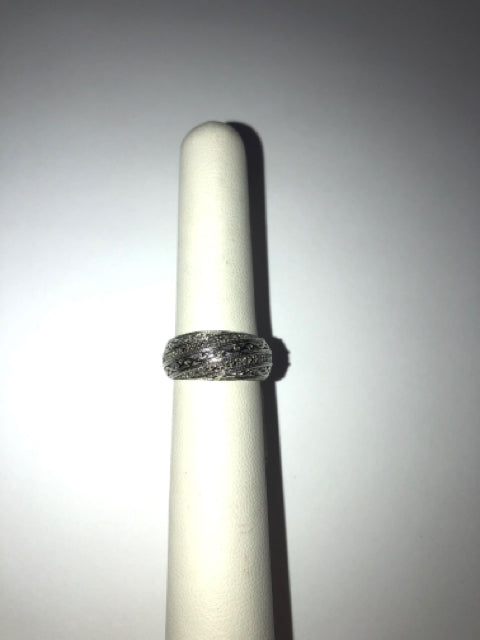 Bradford Gold Exchange 925 Sterling Ring Diamond