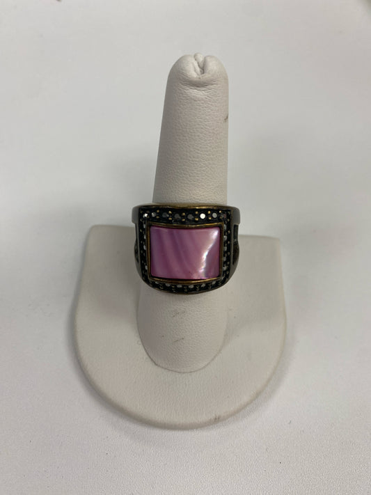 Lia Sophia Ring Pink Size 9.5