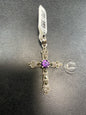 Sterling Silver Marcasite Amyth Cross