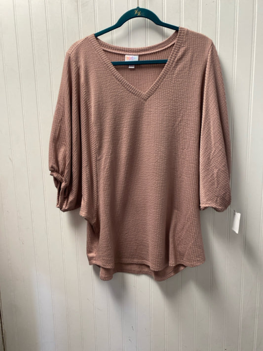 Light Purple LulaRoe Short Sleeve Shirt Women's