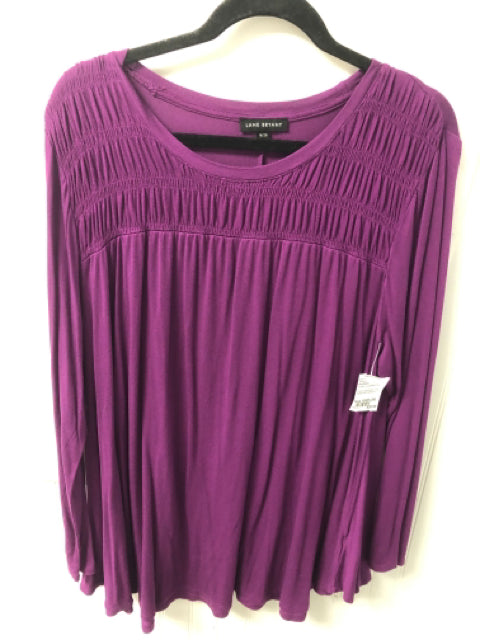 Purple Lane Bryant Long Sleeve Shirt Women's