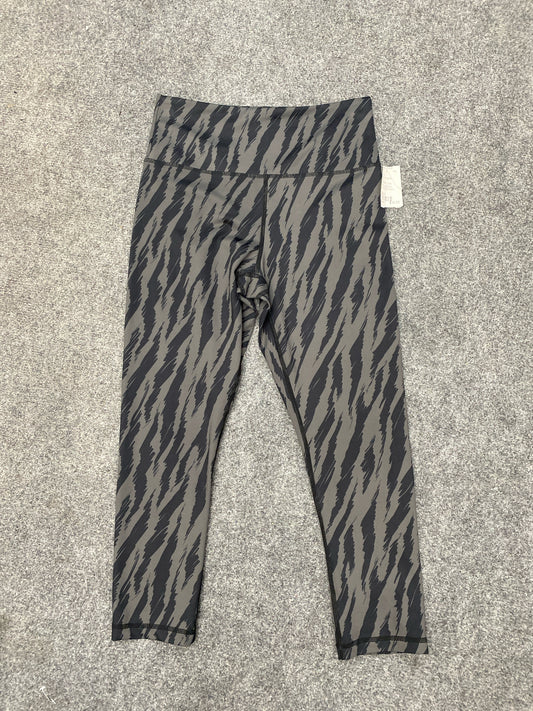 Black/Gray Zyia Active Leggings ACTIVE Women's