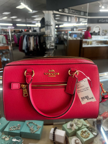 Designer Coach Bold Pink Crossbody