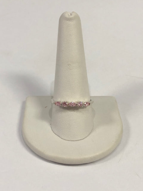 Sterling Silver CZ Ring Size 9.75