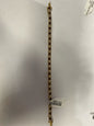 Gold Over Sterling Tennis Bracelet 7.5"