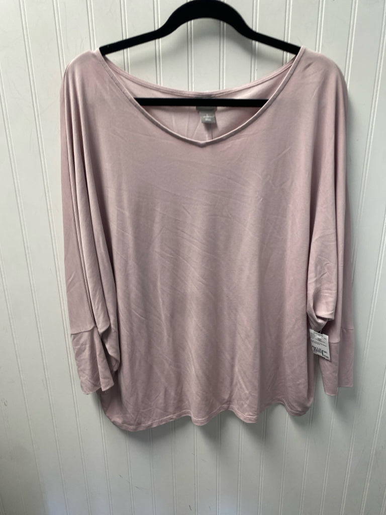 Blush Chico's Long Sleeve Shirt Women's