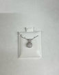 Sterling Silver CZ Pendant & Necklace JTV