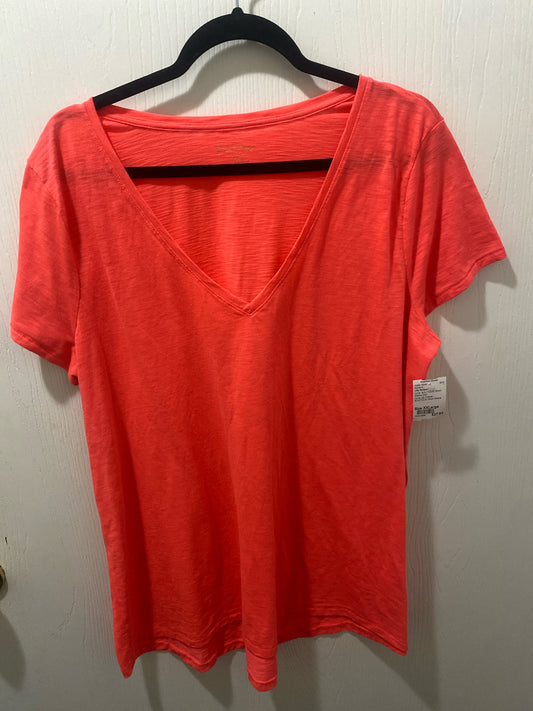 Coral Lilly Pulitzer BOUTIQUE Short Sleeve Shirt Women's