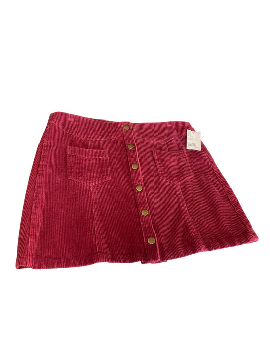 Maroon She + Sky Skirt Women's