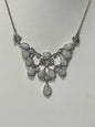 Moonstone Sterling Silver Pendant Necklace New JTV