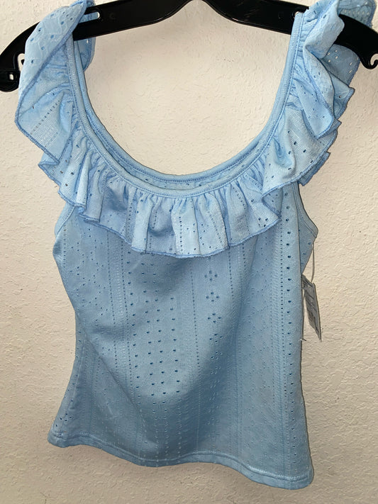Light Blue SHEIN Sleeveless Women's