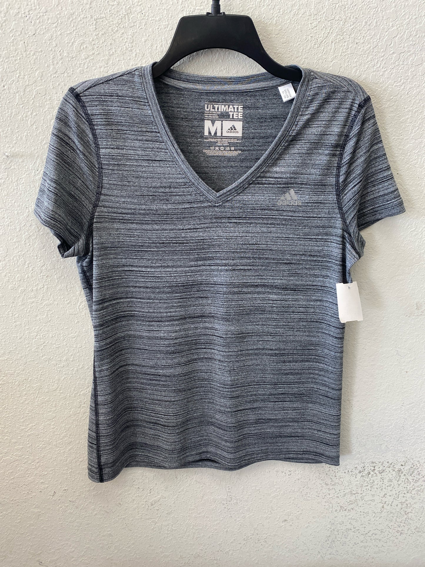 Gray Adidas ACTIVE Short Sleeve Shirt Women's