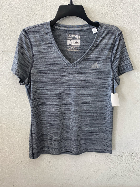 Gray Adidas ACTIVE Short Sleeve Shirt Women's